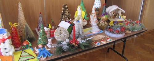 Uroczyste ogłoszenie wyników Regionalnego Konkursu Plastycznego na Ozdobę Bożonarodzeniową oraz zdjęcia prac